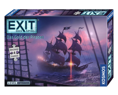 EXIT(R) Spiel+Puzzle Das Gold der Piraten (F)