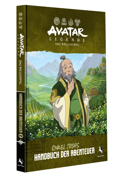 Avatar Legends - Das Rollenspiel: Onkel Irohs Handbuch der Abenteuer (Hardcover)