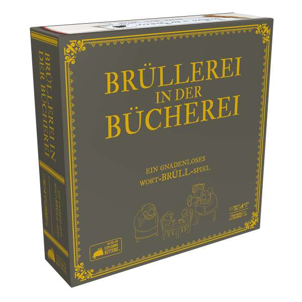 Brüllerei in der Bücherei