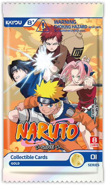 NARUTO - Smriti Collectible Cards - Earth Scroll - 001B - Foil-Display