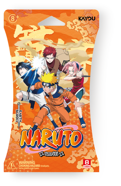 NARUTO - Smriti Collectible Cards - Earth Scroll - 001A - Blister-Display