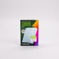 Board Game Sleeves Standard American Clear
