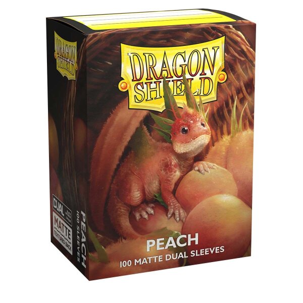 Dragon Shield 100 Dual Matte - Peach
