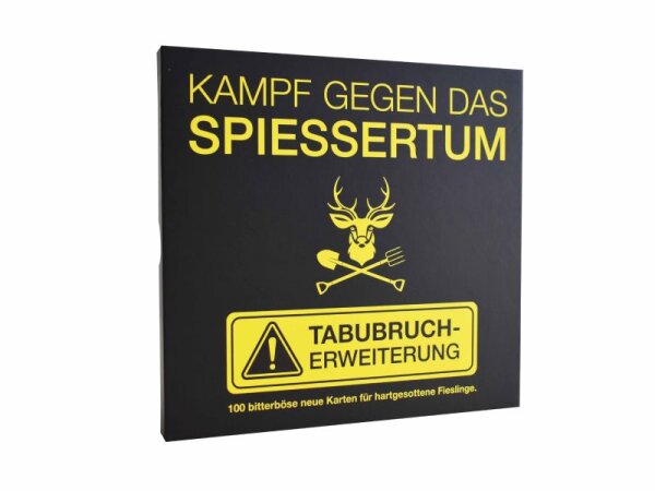 Kampf gegen das Spießertum Tabubruch