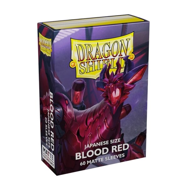 DS Small Sleeves - Japanese Matte Blood Red (60)