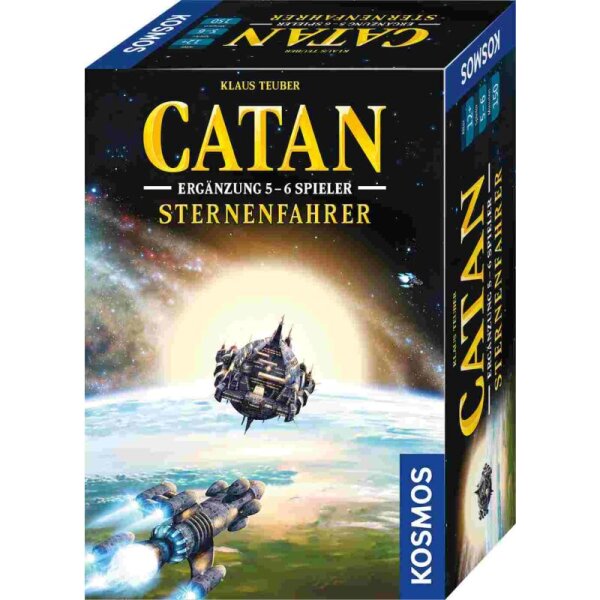 CATAN - Ergänzung 5-6 Spieler - Sternenfahrer