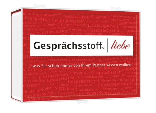 Gesprächsstoff Liebe